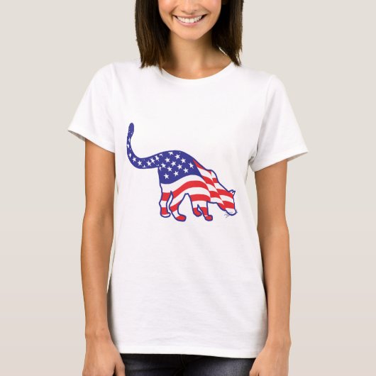 4. Juli Kitty Cats T-Shirt (Vorderseite)