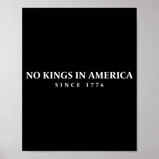 4. Juli Könige in Amerika seit 1776 Poster (Vorne)