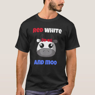 4. Juli Kuh T-Shirt