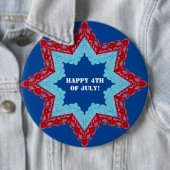 4. Juli Lace Red White Blue Button (Beispiel)