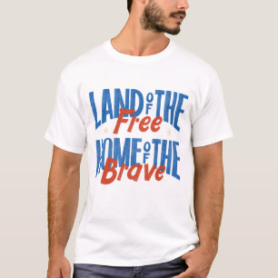 4. Juli - Land der Freien, Heimat der Tapferen T-Shirt