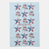 4. Juli "Land of the Free" Küchentücher (Vertikal)