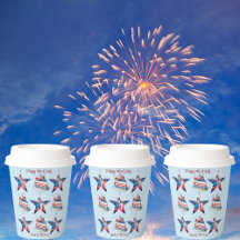 4. Juli "Land of the Free" Papiergruppen