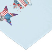 4. Juli "Land of the Free" Tischläufer (Ecke)