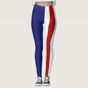 4. Juli Leggings Rot, Weiß & Blau
