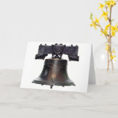 4. Juli Liberty Bell Karte (Gelbe Blume)