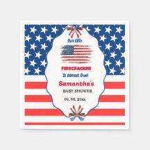 4. Juli Little Firecracker Baby Shower