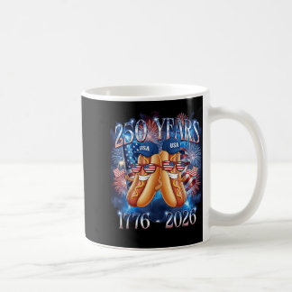 4. Juli Lustiger Hotdog 250. Jubiläum USA Kaffeetasse