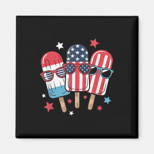 4. Juli-Lutscher Jungen Mädchen Kinder Amerikanisc Magnet