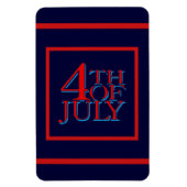 4. Juli - Magnet (Vertikal)