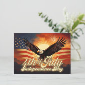 4. Juli - Majestic Eagle & Fireworks Tribute 🦅 (Stehend Vorderseite)