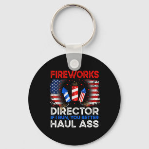 4. Juli Männer Feuerwerk Direktor, wenn ich Sie la Schlüsselanhänger