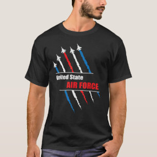 4. Juli Männer Frauen USA Unabhängigkeitstag Rotes T-Shirt