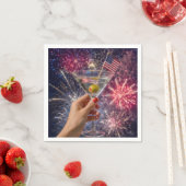 4. Juli Martini Toast Serviette (Beispiel)