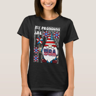 4. Juli meine Aussprache ist USA T-Shirt
