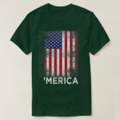 4. Juli Merica T-Shirt (Design vorne)