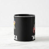 4. Juli Merica USA Flag Bald Eagle Patriotic Tasse (Zentrum)