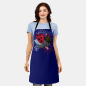 4. Juli Minuteman Ladybug Schürze (Getragen)