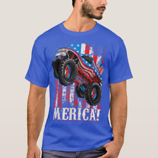 4. Juli Monster LKW Merica Shirts, Kleinkinder wie T-Shirt