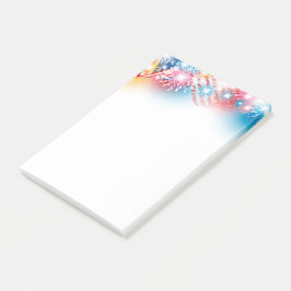 4. Juli Nachhinweise Post-it Klebezettel