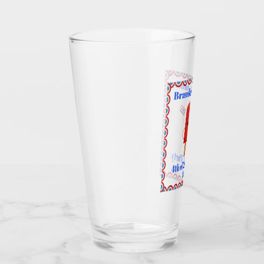 4. Juli Niedlich Patriotic Popsicle Beer Pint Glas (Rechts)