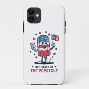 4. Juli Nur hier für die Popsicle Patriotisch Case-Mate iPhone Hülle
