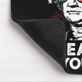 4. Juli nur Verrat, wenn Sie den lustigen George v Mousepad (Ecke)