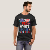 4. Juli Nurse Crew Feuerwerk Patriotische Krankens T-Shirt (Vorne ganz)