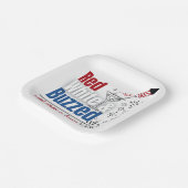 4. Juli oder Memorial Day-Papierteller Pappteller (Gewinkelt)