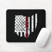 4. Juli Ohio US Flag Staaten Vintag Mousepad (Mit Mouse)