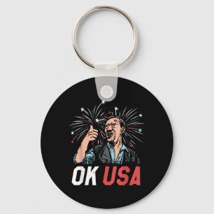 4. Juli Ok USA Bloodsport Schlüsselanhänger