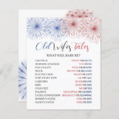 4. Juli Old Wifes Tales Spiel. (Vorne/Hinten)