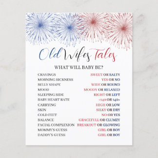 4. Juli Old Wifes Tales Spiel.