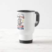 4. Juli Opossum Hängend Reise-Mug Reisebecher (VorderseiteRechts)