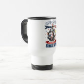 4. Juli Opossum Hängend Reise-Mug Reisebecher (Vorderseite Links)