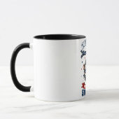 4. Juli-Opossum-Hängetasse Tasse (Links)