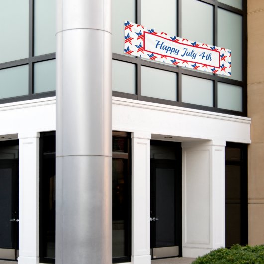 4. Juli Outdoorbanner Banner (Äußeres Gebäude)