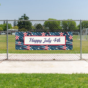 4. Juli Outdoorbanner Banner