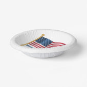 4. Juli Pappteller (Gewinkelt)