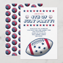 4. Juli Party Balls