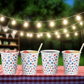 4. Juli Party Cups Pappbecher