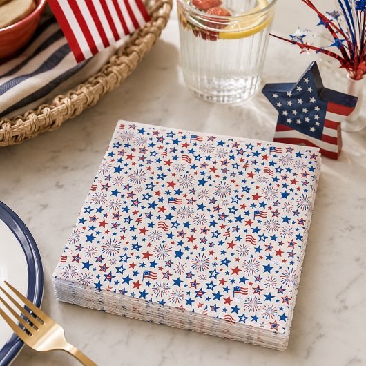 4. Juli Party Cups Serviette