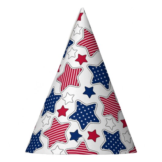 4. Juli Party Hut Partyhütchen (Links)