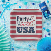 4. Juli Party in den USA Pappteller (Party)