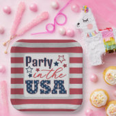4. Juli Party in den USA Pappteller (Party)