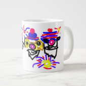 4. Juli-Party Jumbo-Tasse (Vorderseite Rechts)