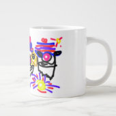 4. Juli-Party Jumbo-Tasse (Rechts)