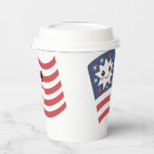 4. Juli Party Pappbecher (Links)