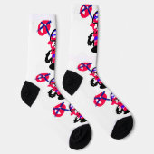 4. Juli-Party Socken (Rechts)