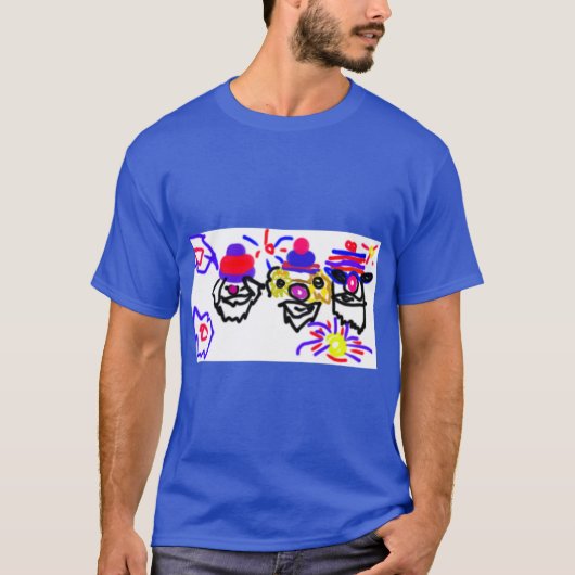 4. Juli-Party T-Shirt (Vorderseite)
